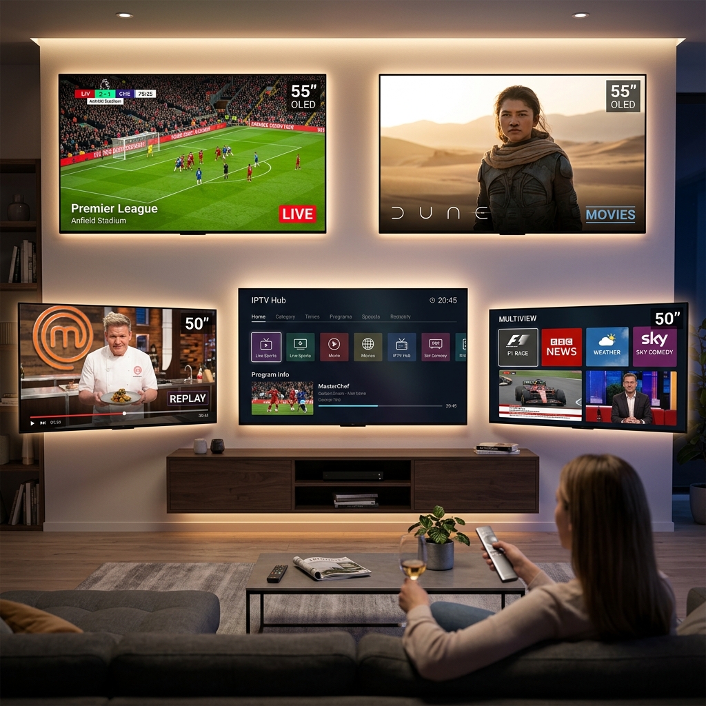 Types of IPTV services example